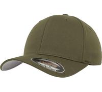 Brandit Flexfit Wooly Combed Cap, olive, size S/M