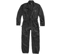 Brandit Flightsuit Mens Soldier Flyer Coveralls Parachutiist Aircrew Pilot Black