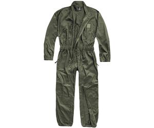 Brandit Flightsuit Soldier Parachutiist Surplus Coveralls Mens Uniform Olive