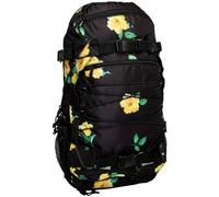 Brandit Forvert Louis Allover Backpack Black/hibiscus