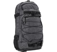 Forvert Melange Louis Backpack 20L Work School Sport Urban Travel Black Melange
