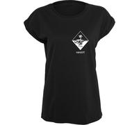 Brandit Forvert Pasadena Ladies T-Shirt, black, size XS for Women