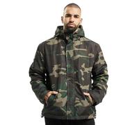 Brandit Frontzip Windbreaker, Color: woodland, Size: XXL
