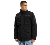 Brandit "Giant" M65 Field Jacket Military Coat With Removeable Liner Black Large