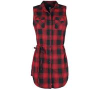 Sleeveless shirt dress for women Brandit Gracey Rouge 4XL