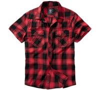 Brandit Half Sleeve Check Shirt Red/black Size Xxxxx Large