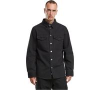 Brandit Heavy Twill Shirt, Colour: Black, Size: XL, Black, XL