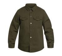 Brandit Heavy Twill Shirt Mens Heavyweight Cotton Duty Work Button Olive