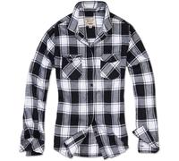 Brandit Hemd Amy Flanell Shirt GIRLS in White-Black