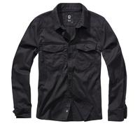 Brandit Flanell Shirt, black, size XL