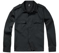 Brandit Hemd US Shirt 1/1 Arm in Black