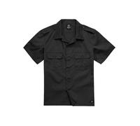Brandit Hemd US Shirt Ripstop 1/2 Arm in Black