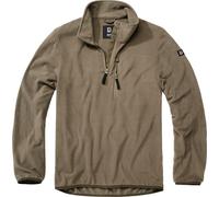 Brandit Herren Fleecepullover Fleece Troyer Olive