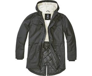 Brandit Herren Jacke Marsh Lake Teddyparka Anthracite