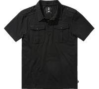 Brandit Herren T-Shirt Jersey Poloshirt Jon halfsleeve Black