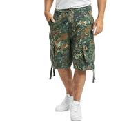 Brandit Herren Urban Legend Shorts Cargos, Flecktarn, 4XL