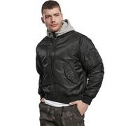 Brandit Hooded MA1 Bomber Jacket Pilot Jacket Sweatshirt Hood Transition Jacket