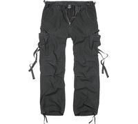 Brandit M-65 Vintage Pants, black, size 4XL for Men