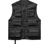 Brandit Hunting Vest, black, size 7XL