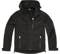 Brandit Hurricane Softshell Jacket, black, size 5XL for Men