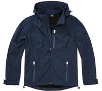 Brandit Hurricane Softshell Jacket, blue, size S for Men