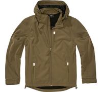 Brandit Hurricane Softshell Jacket, green, size 4XL for Men
