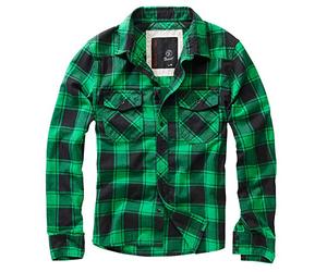 Brandit Individual Wear Men's Flannel Check Shirt Long Sleeve Classic | Long sleeve, available in various colour variations, sizes S - 7XL