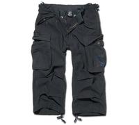 Brandit Industry Vintage 3/4 Shorts, black, size S