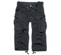 Brandit Industry Vintage 3/4 Shorts, black, size XL