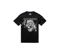 Brandit x Iron Maiden - Eddy Glow - T-Shirt - black - XXL - 100% Cotton,Jersey XXL