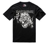 Brandit Iron Maiden Tee Shirt (Glow in the Dark Pigment) Cotton Jersey Eddie