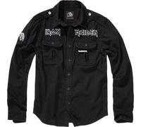 Brandit Iron Maiden Vintage Eddy Long Sleeve T-shirt Black L Men