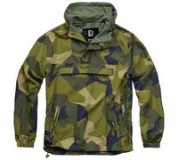 Brandit Jacke Summer Windbreaker in Swedisch Camo M90