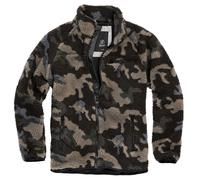 Brandit Jacke Teddyfleece Jacket in Darkcamo