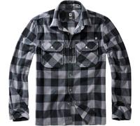 Long-sleeved fleece shirt Brandit Jeff Noir 5XL