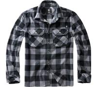 Long-sleeved fleece shirt Brandit Jeff Noir S