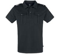 Brandit Jersey Polo Shirt Jon Short Sleeve Polo Shirt black S