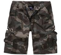Brandit Kids BDU Shorts Childrens Cargo Hiking Durable Ripstop Cotton Dark Camo