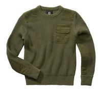 Brandit Kids BW Pullover Jumper German Army Children Warm Regular Fit Olive