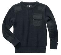 Brandit Bw Sweater Black 170-176 cm Boys,Girls