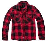 Brandit Kids Check Shirt Long Sleeve, color: red/black, size: M 134