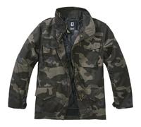 Brandit Kids M-65 Standard Jacket Field Jacket Warm Military Coat Dark Camo