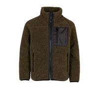 Brandit Kids Teddyfleece Jacket 15Y, Color: olive, Size: 158/164