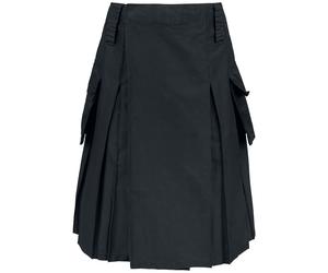 Brandit Kilt Midi Skirt black S