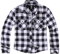 Brandit Kinder Hemd Checkshirt Kids White/Black