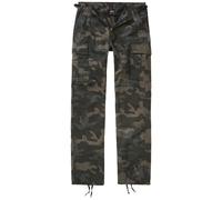 Brandit Ladies BDU Ripstop Trousers Utility Combat Womens Cargo Pants Dark Camo
