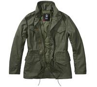 Brandit Ladies M65 Standard Jacket Hooded Trekking Watter Repellent Coat Olive