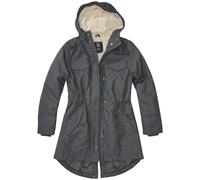 Brandit Marsh Lake Ladies Jacket, black-grey, size 5XL for Women
