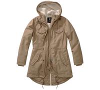 Brandit Ladies Marsh Lake Parka Womens Warm Winter Teddy Military Camel