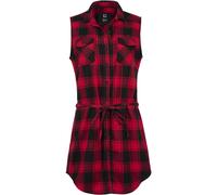 Brandit Ladies Sleeveless Longshirt Gracey Top Blouse Checked Pattern Button